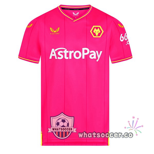 Wolves Goalkeeper Soccer Jerseys Rose 2023-2024