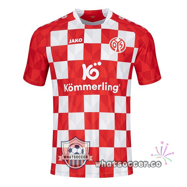 FSV Mainz 05 Home Soccer Jerseys Red 2023-2024