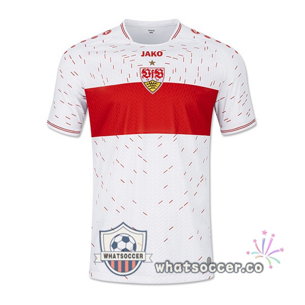 VfB Stuttgart Home Soccer Jerseys White 2023-2024