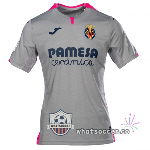 Villarreal Third Soccer Jerseys Gray 2023-2024