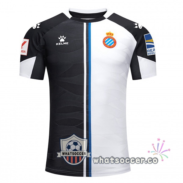 RCD Espanyol Third Soccer Jerseys Black White 2023-2024