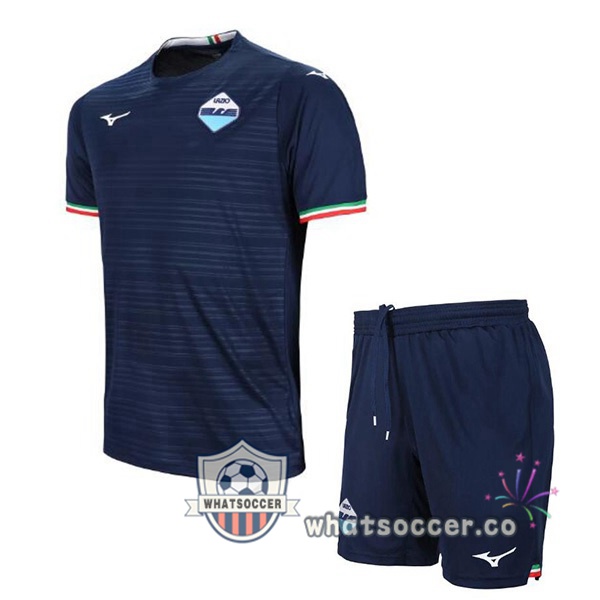 SS Lazio Kids Away Soccer Jerseys Blue 2023-2024