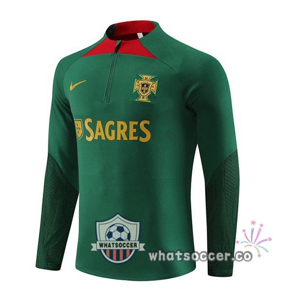 Soccer Sweater Portugal Green 2023-2024