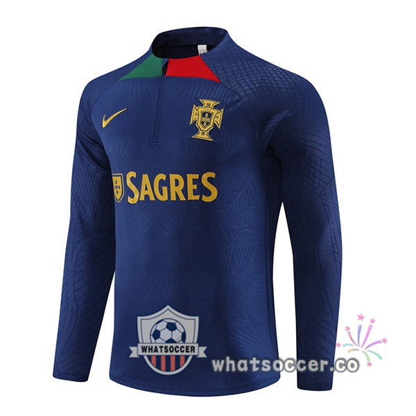 Soccer Sweater Portugal Blue Royal 2023-2024
