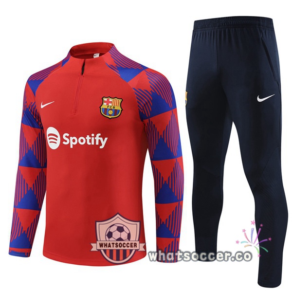 Tracksuit FC Barcelona Red 2023-2024