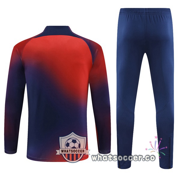 Tracksuit Paris PSG Red Blue 2023-2024