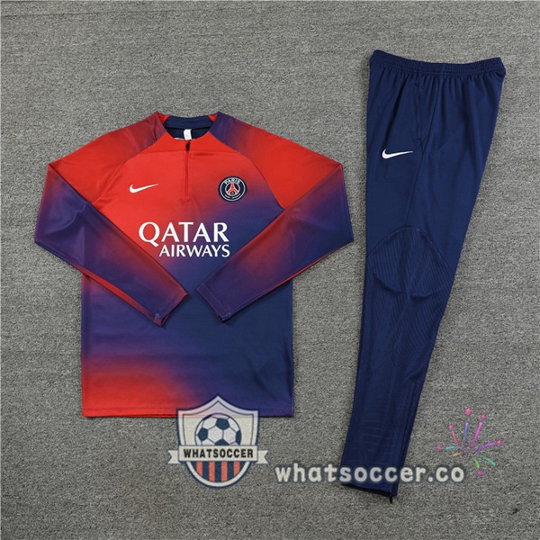 Tracksuit Paris PSG Red Blue 2023-2024