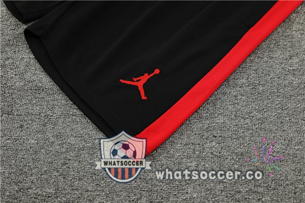 Paris PSG Training T-Shirts + Shorts Black 2023-2024