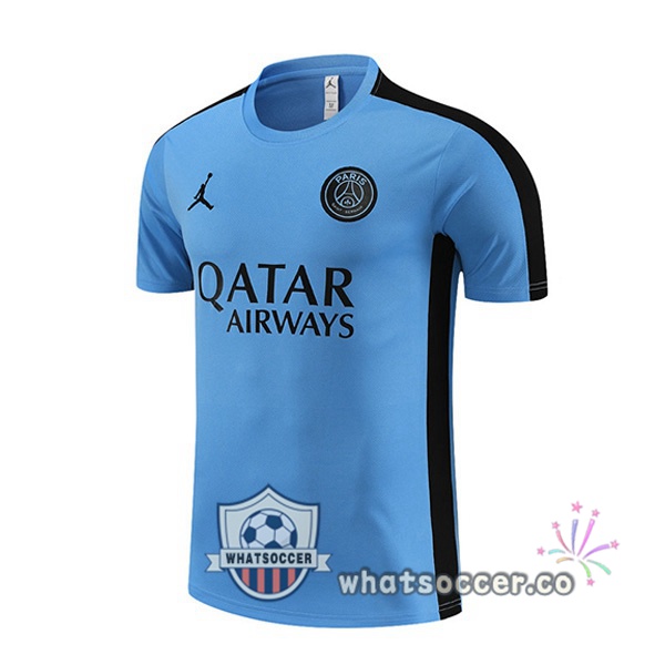 Paris PSG Training T-Shirts Blue 2023-2024