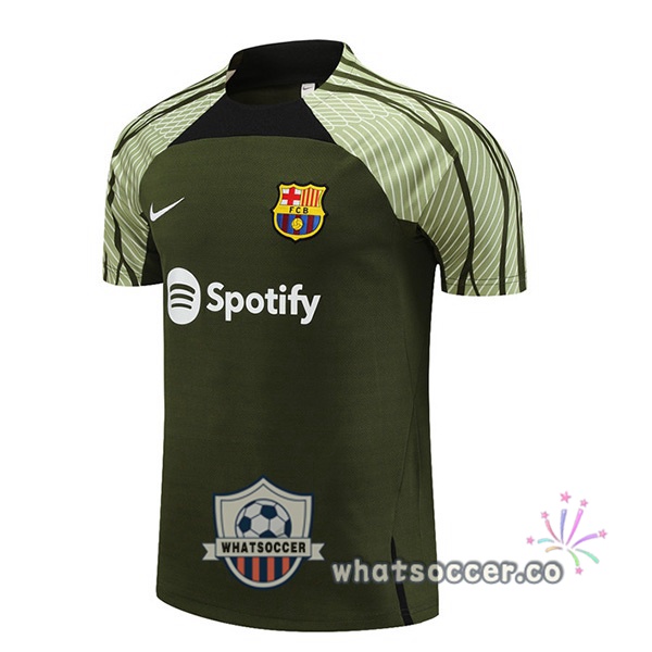 FC Barcelona Training T-Shirts Green 2023-2024