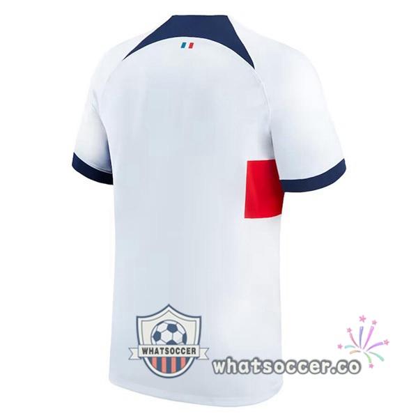 Paris PSG Away Soccer Jerseys White 2023-2024