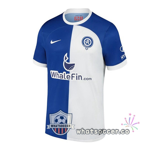 Atletico Madrid Away Soccer Jerseys Blue 2023-2024