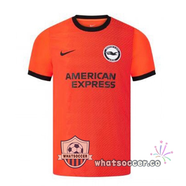 FC Brighton Third Soccer Jerseys Orange 2023-2024