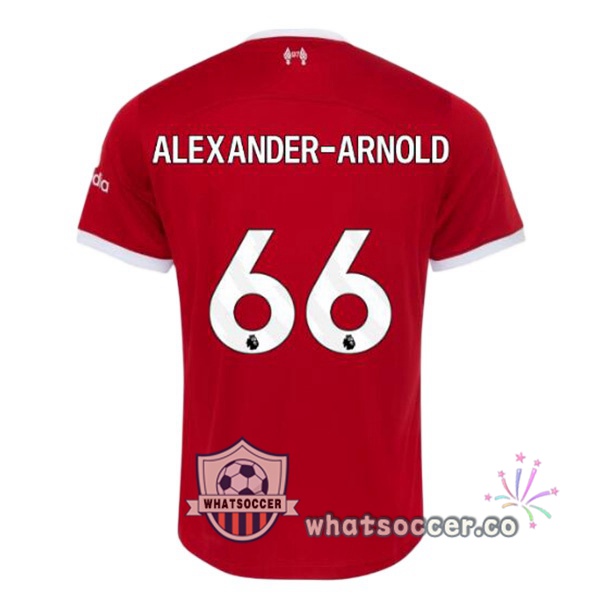 FC Liverpool (ALEXANDER-ARNOLD 66) Home Soccer Jerseys Red 2023-2024