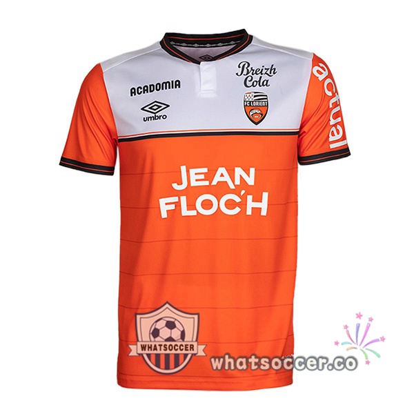 FC Lorient Home Soccer Jerseys Orange 2023-2024