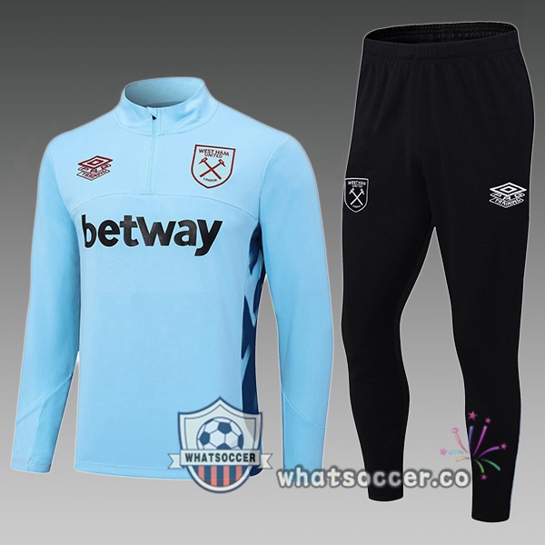 Tracksuit West Ham Kids Blue 2023-2024