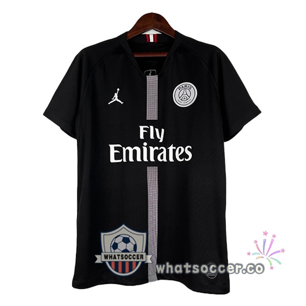 Paris PSG Retro Third Black 2018-2019