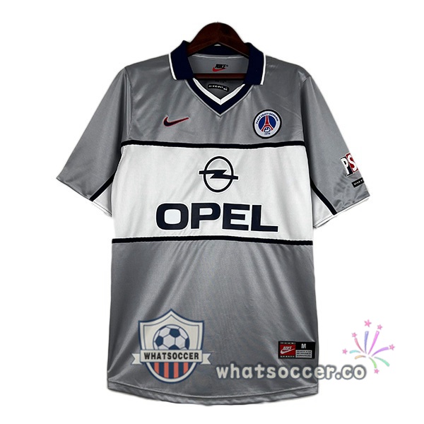 Paris PSG Retro Away Gray 1999-2000