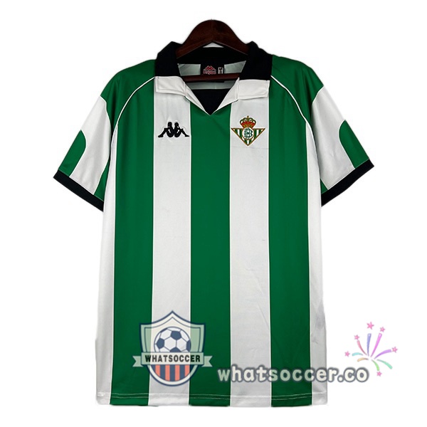 Real Betis Retro Home White Green 1998-1999