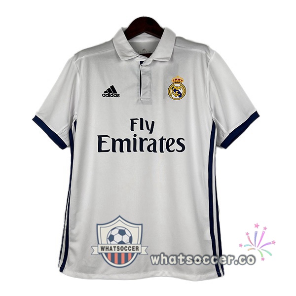 Real Madrid Retro Home White 2016-2017