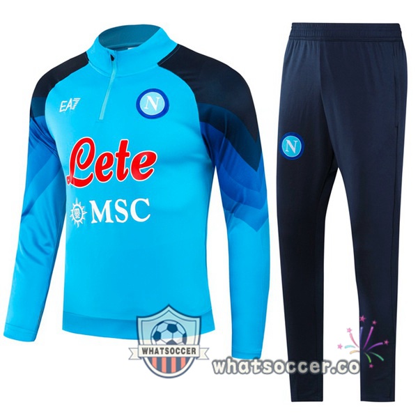 Tracksuit SSC Napoli Blue 2023-2024
