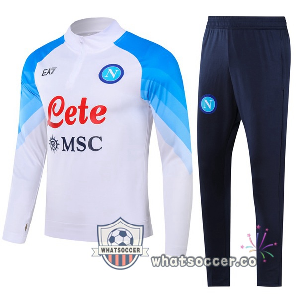 Tracksuit SSC Napoli White 2023-2024