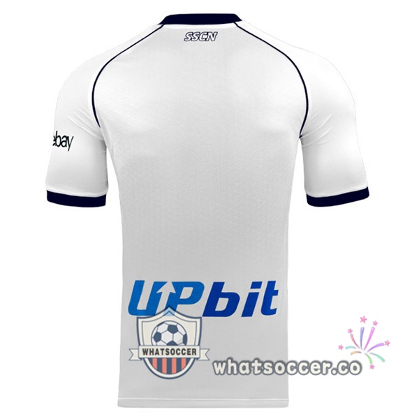 SSC Napoli Away Soccer Jerseys White 2023-2024