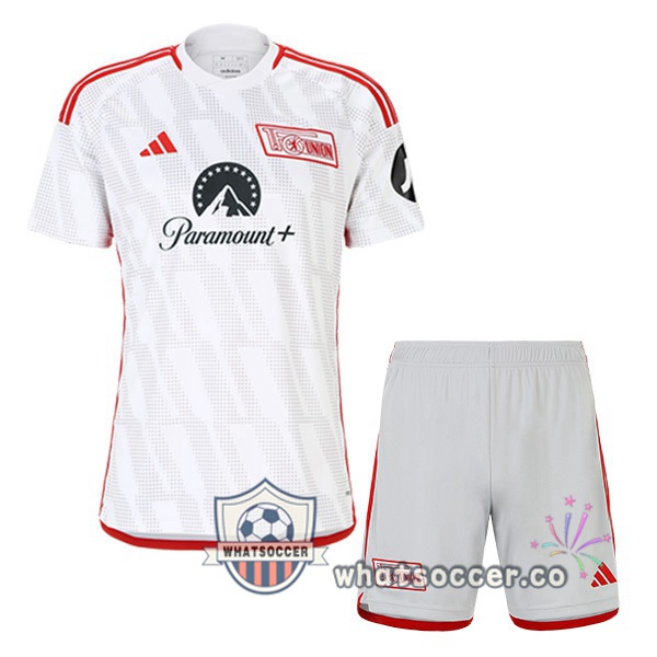 FC Union Berlin Kids Away Soccer Jerseys White 2023-2024