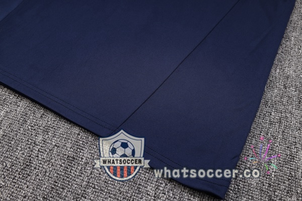 Training Polo Italy + Pants Blue Royal 2023-2024
