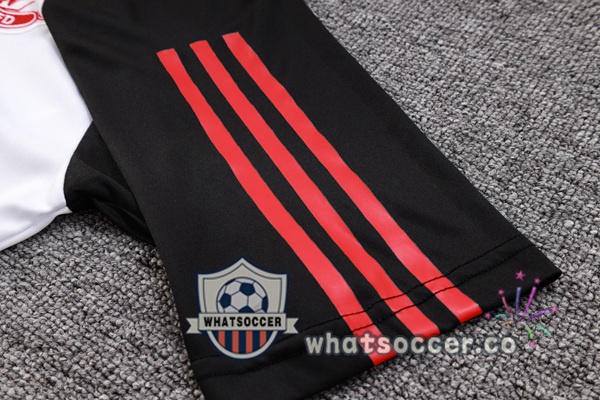 Training Polo Manchester United + Pants White 2023-2024