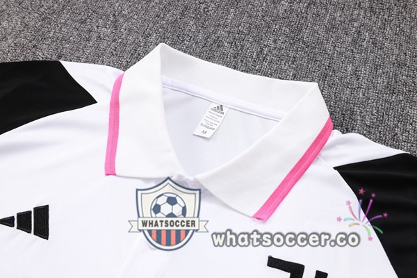 Training Polo Juventus + Pants White 2023-2024