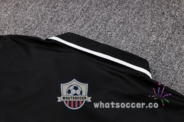 Training Polo Juventus + Pants Black 2023-2024