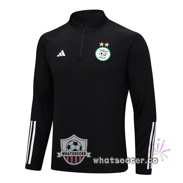 Soccer Sweater Algeria Black 2023-2024