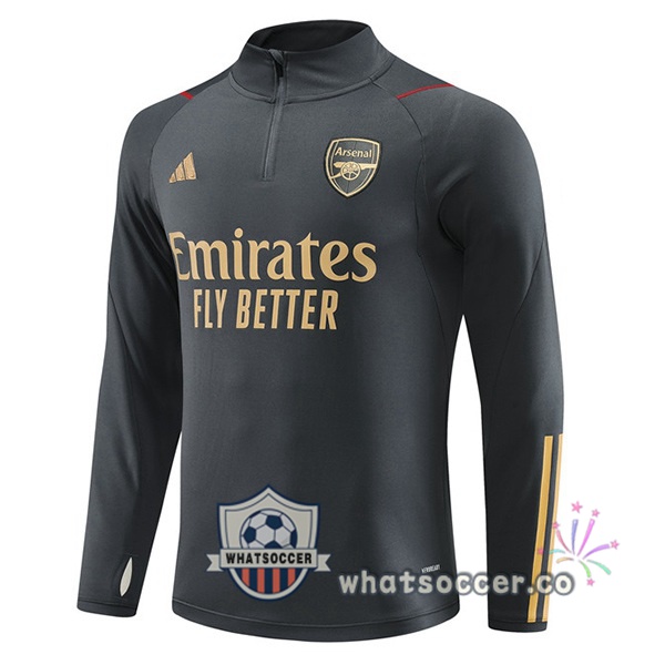 Soccer Sweater Arsenal Gray 2023-2024