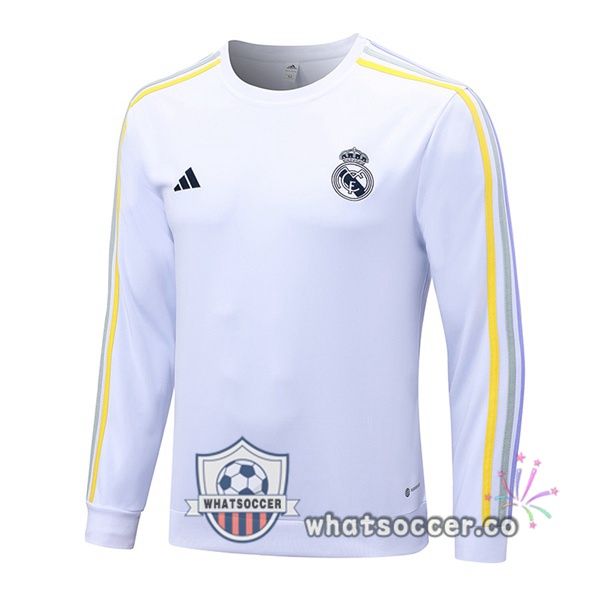 Soccer Sweater Real Madrid White 2023-2024