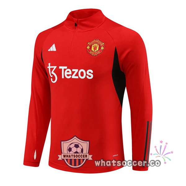 Soccer Sweater Manchester United Red 2023-2024