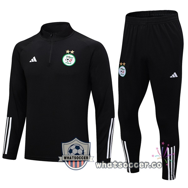 Training Jacket Algeria Black 2023-2024