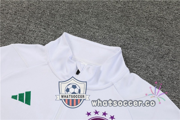 Training Jacket Bayern Munich White 2023-2024