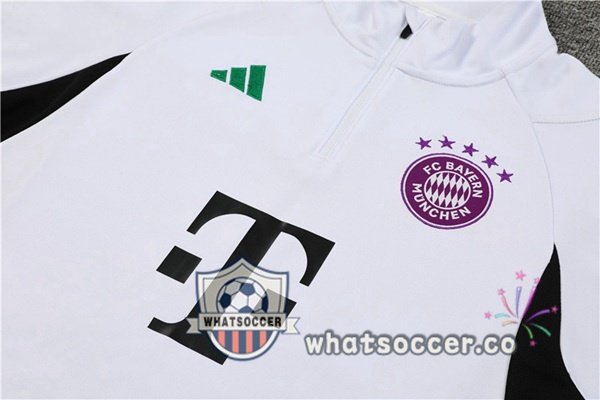 Training Jacket Bayern Munich White 2023-2024