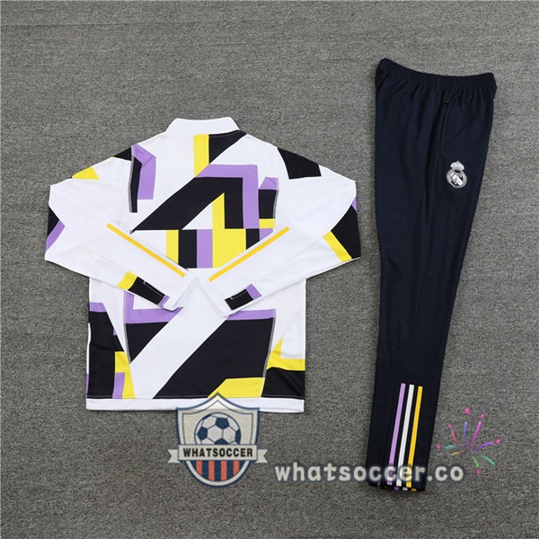 Training Jacket Real Madrid White 2023-2024