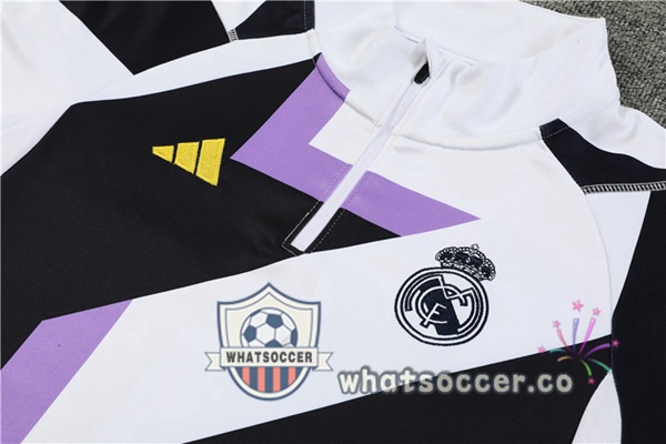 Training Jacket Real Madrid White 2023-2024