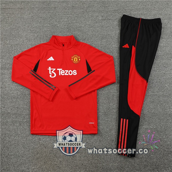 Training Jacket Manchester United Red 2023-2024