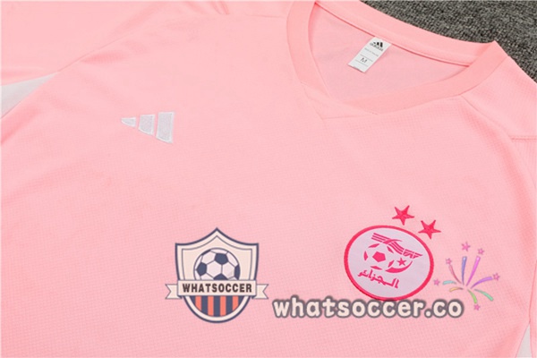 Algeria Training T-Shirts + Shorts Rose 2023-2024