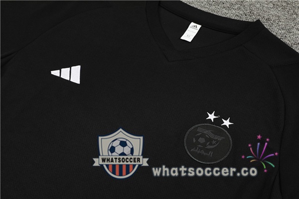Algeria Training T-Shirts + Shorts Black 2023-2024