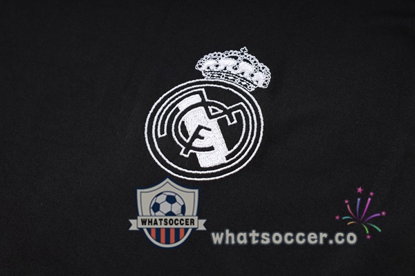 Real Madrid Training T-Shirts + Shorts Black 2023-2024