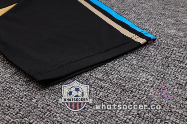 Real Madrid Training T-Shirts + Shorts Black 2023-2024