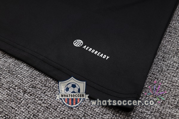 Real Madrid Training T-Shirts + Shorts Black 2023-2024