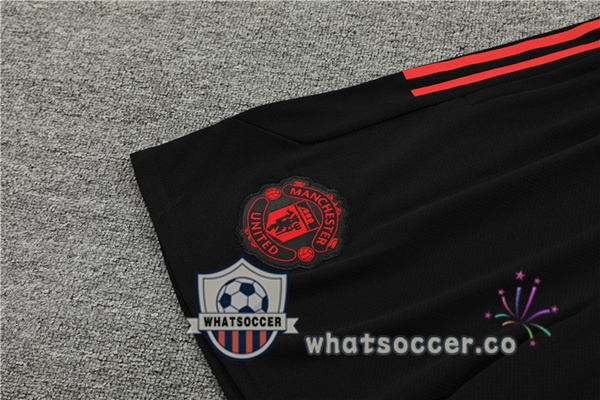 Manchester United Training T-Shirts + Shorts Green 2023-2024