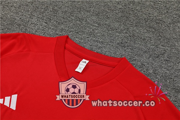 Manchester United Training T-Shirts + Shorts Red 2023-2024