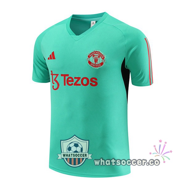 Manchester United Training T-Shirts Green 2023-2024